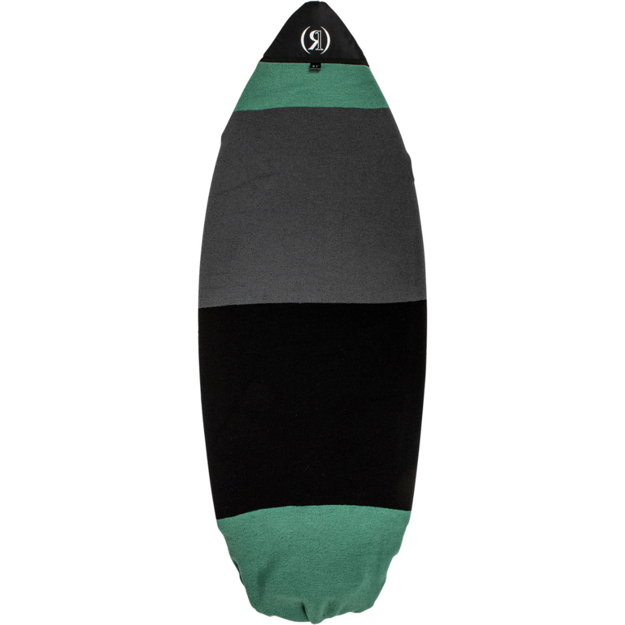 2026 Ronix Pointy Nose Surf Sock R24-BAG-SSPN-60 - Jade / Black / Grey